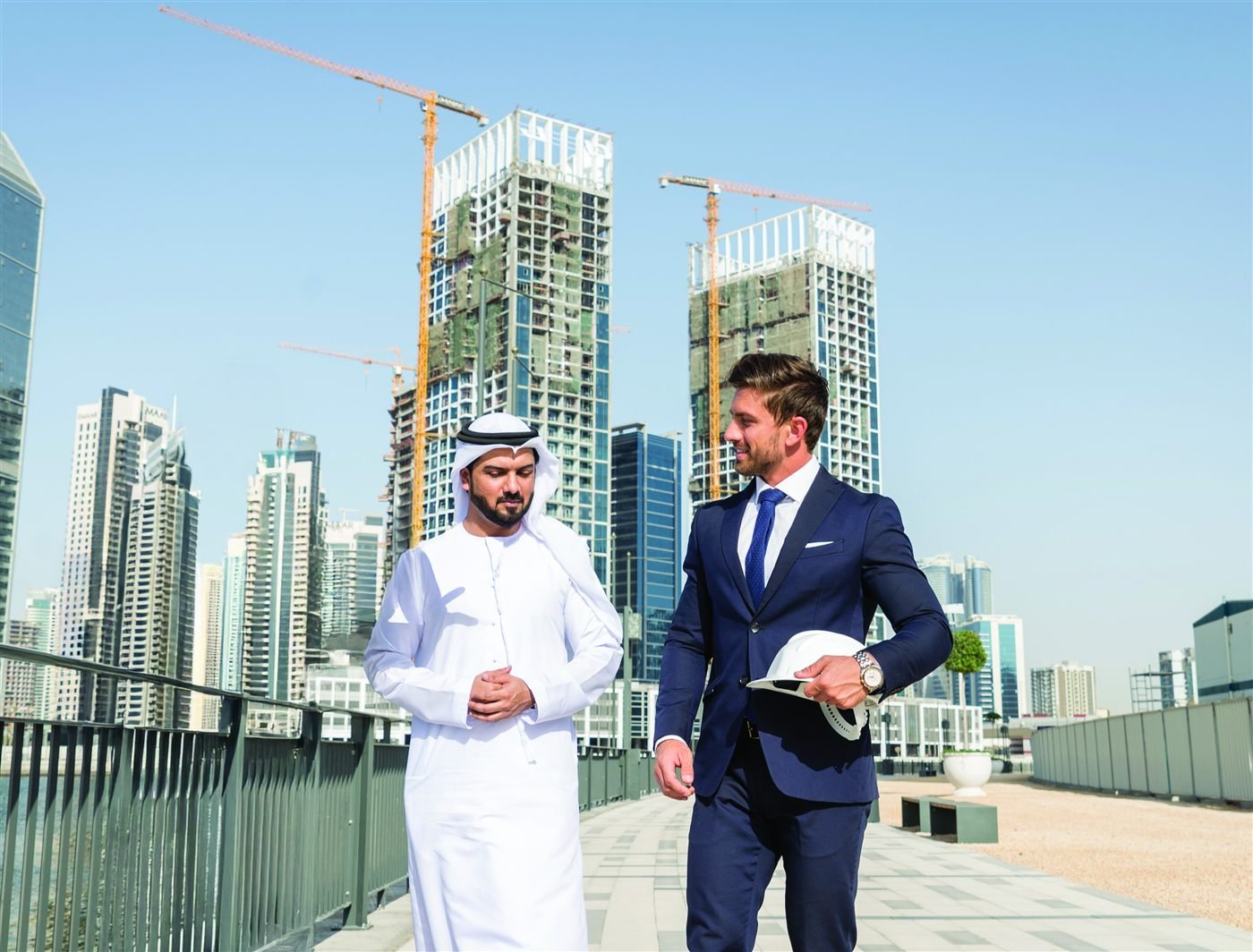 RFB advisors on site at a Dubai development
