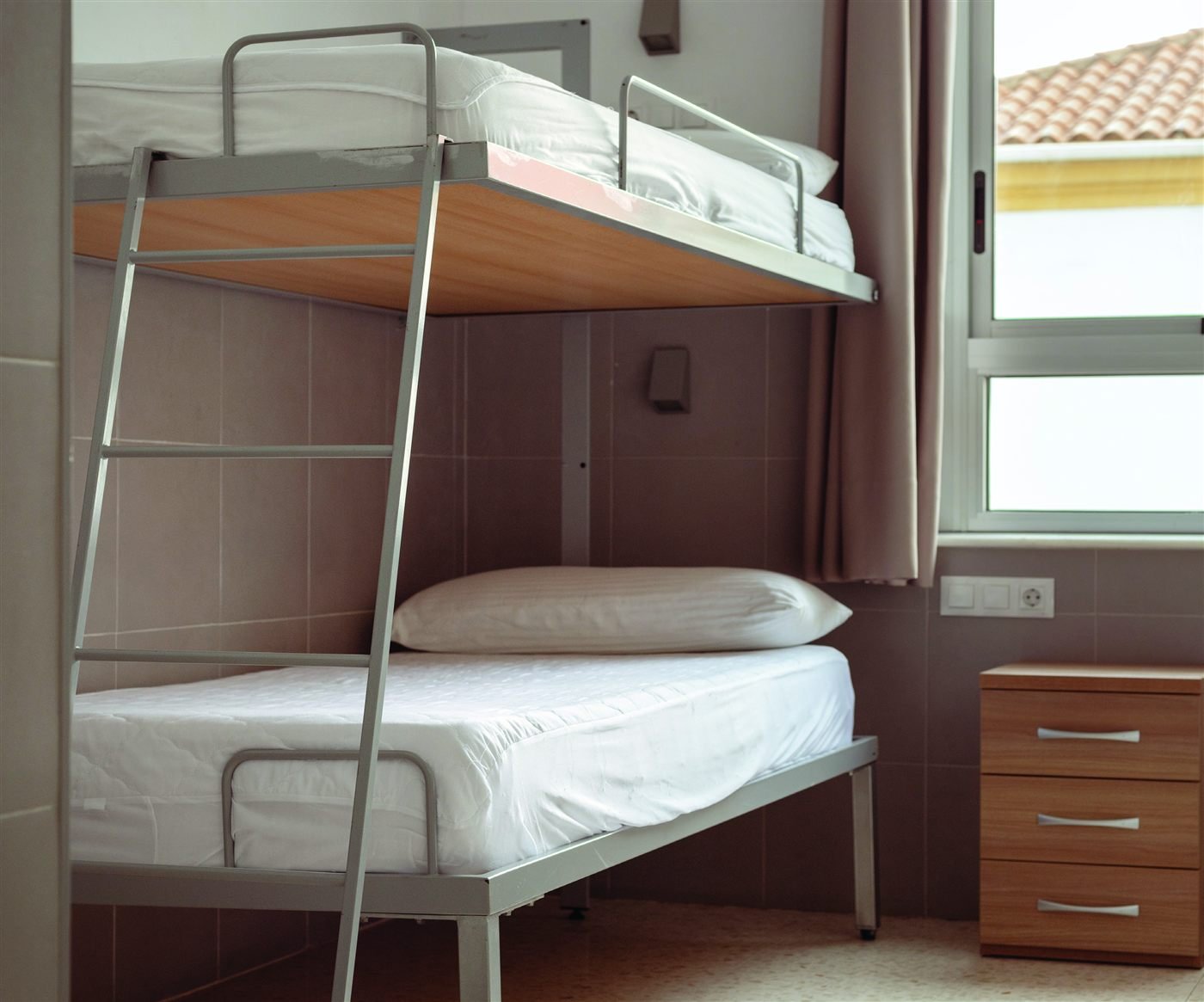 Furnished staff accommodation room managed by RFB